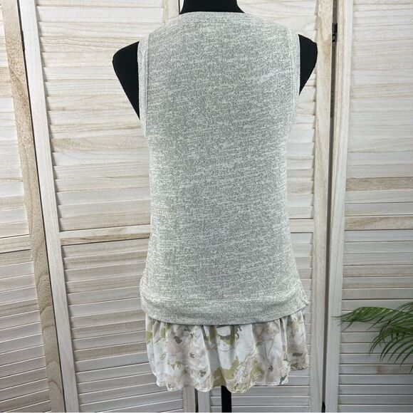 3/$25 Anthropologie Deletta Dava Layered Tank Top XS - Picture 7 of 12